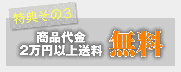 2万円以上送料無料